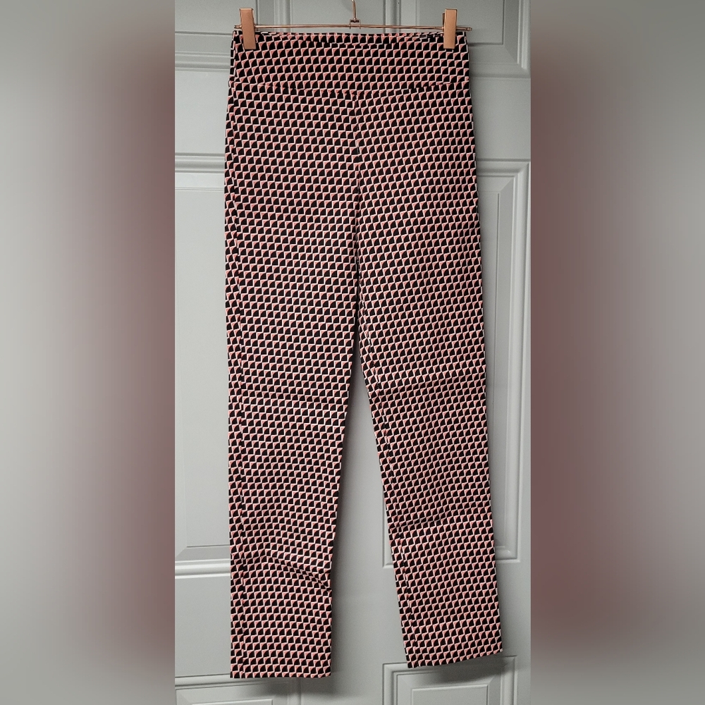 MARGARET M Slimming straight and stretch pants  sz XS